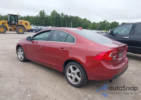 2013 Volvo S60 T5 from USA, damaged, VIN YV1612FH1D2183784